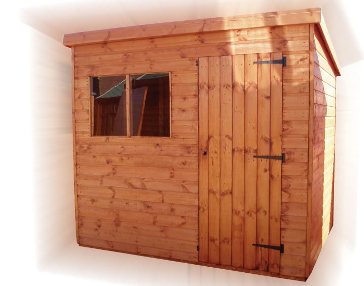 Standard-Pent-Shed by Forest Products and TGB