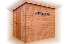 FPL8014 - Security Pent Shed