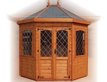 FPL8066 - Stretched Octagonal Summerhouse